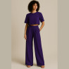 Georgette Crepe VIOLET Violet